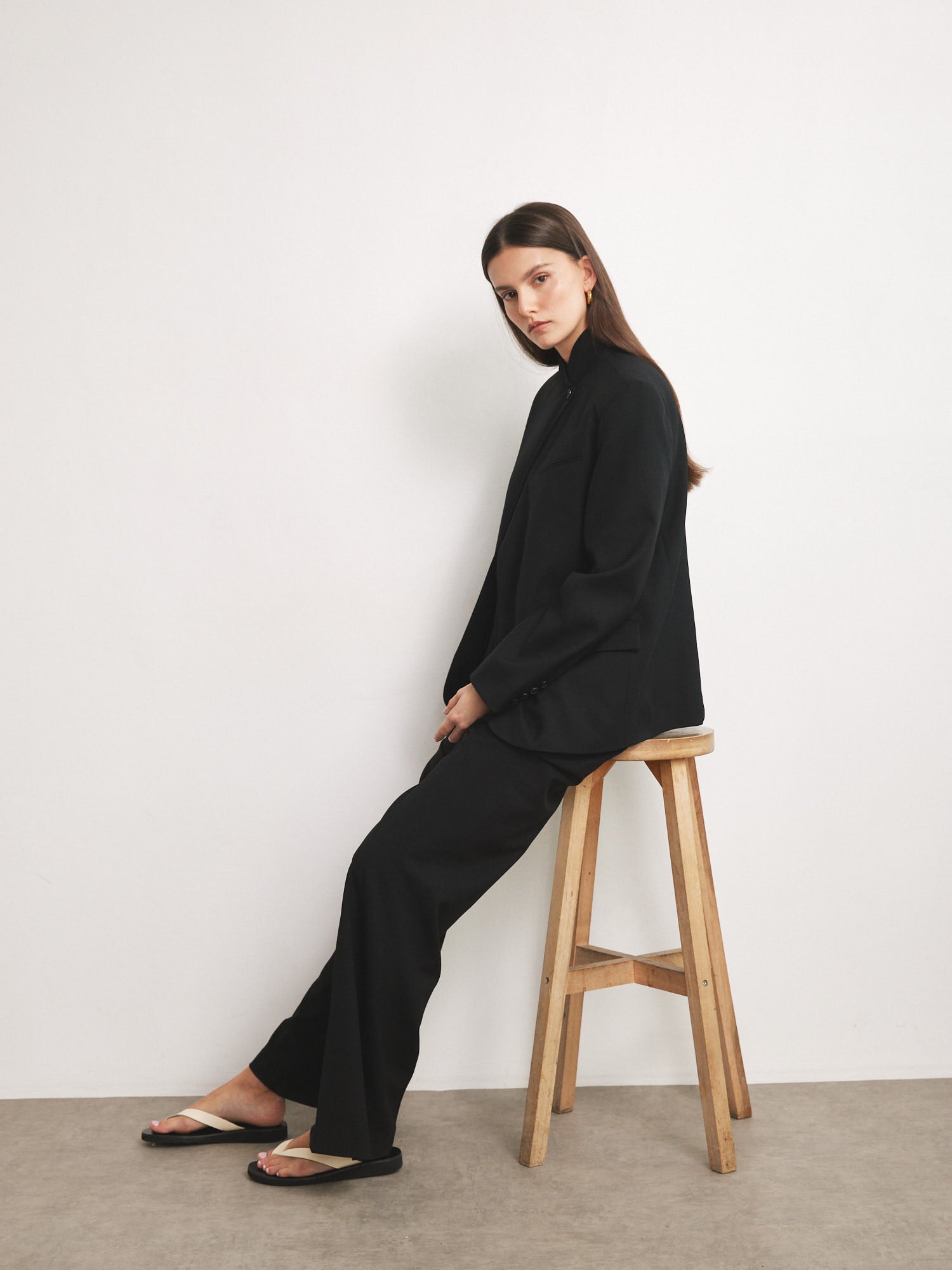 Soof gradient flatform flip flop
