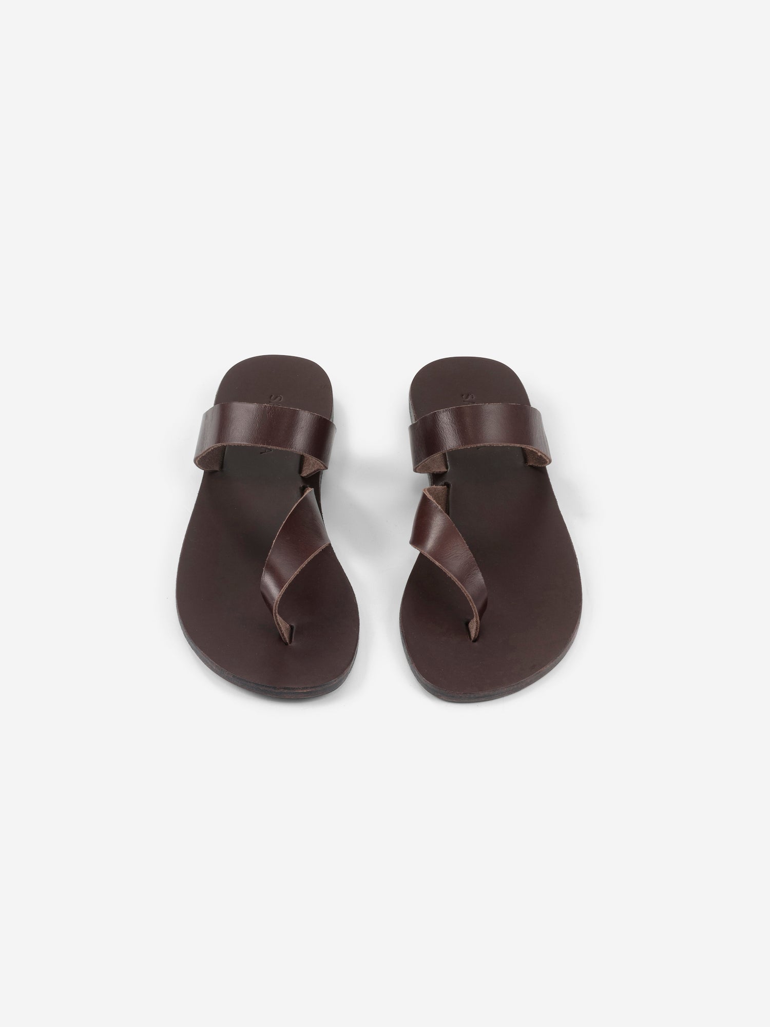 Timin dark brown leather