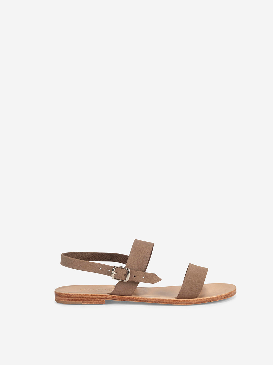 Marva brown suede leather