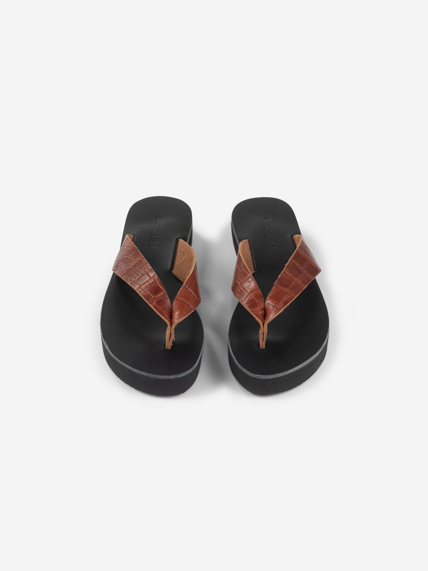 Cane flatform flip flop