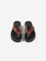 Cane flatform flip flop