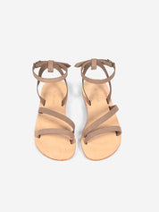 Dafna brown suede leather