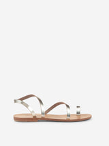 Ella gold leather