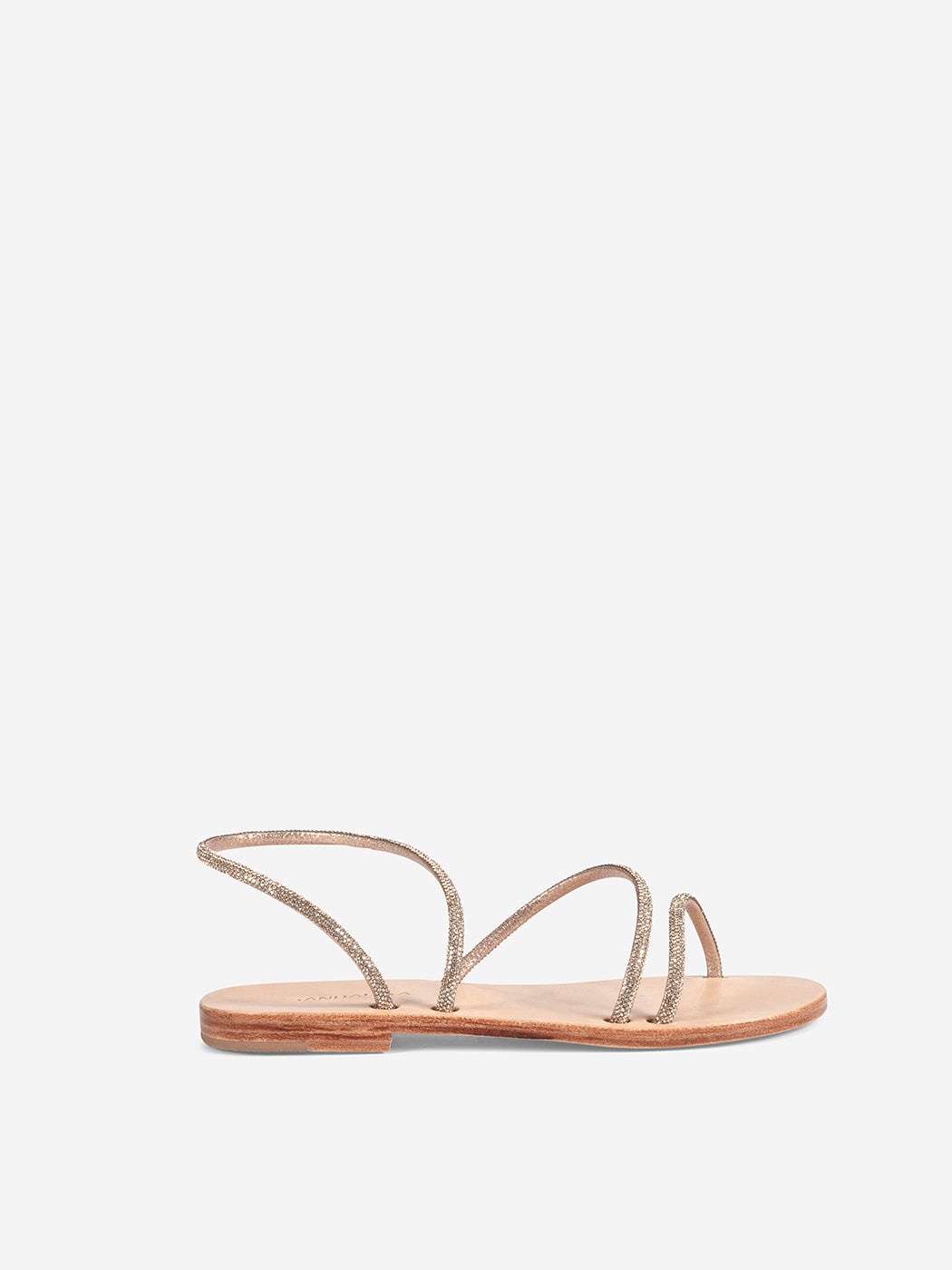 Klil crystal gold leather