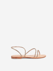 Klil crystal gold leather