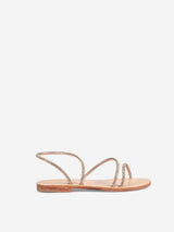 Klil crystal gold leather