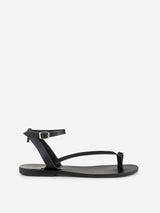 Petel black leather