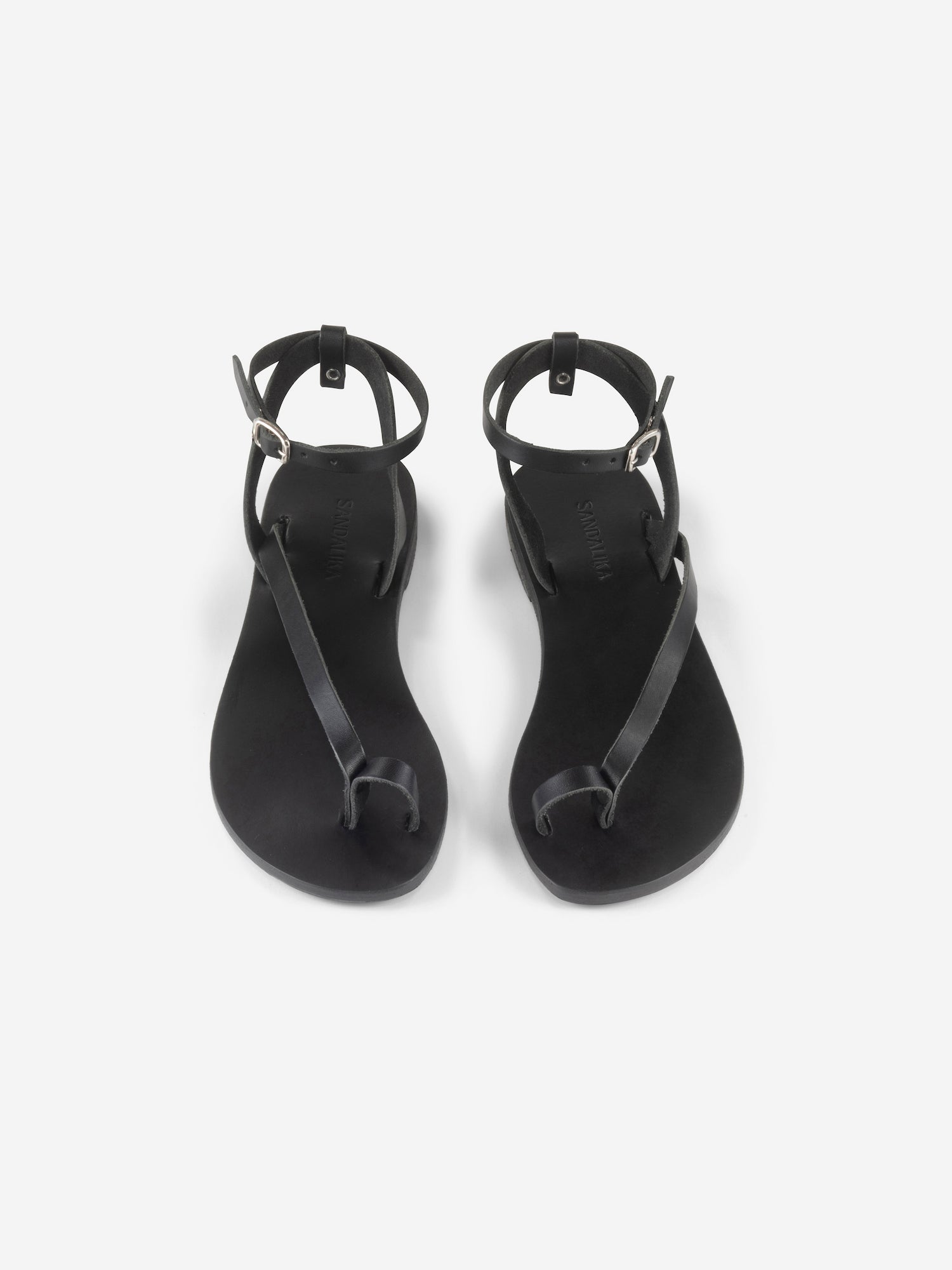 Petel black leather