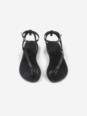 Petel black leather