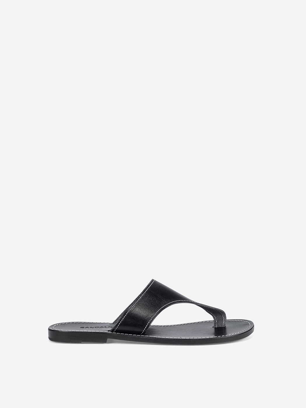 Tamar black white leather