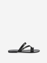 Hadar black leather