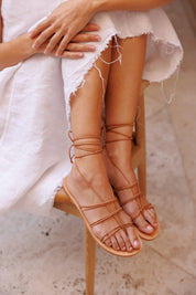 Yasmin natural leather